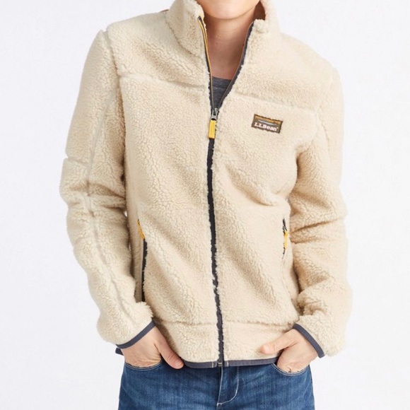 mountain pile fleece jacket